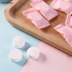 HAO 20/50 Pçs Mini Toalha Comprimida Cápsulas Descartáveis Toalhas Magia Cuidados Com O Rosto Tablet Viagem Ao Ar Livre
