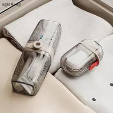 sg 1 Conjunto De Caixa De Sabão De Plástico Portátil , Armazenamento De Escova De Dentes Para Recipiente De Viagem , Ban