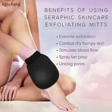 sg Luva Esfoliante De Chuveiro Marroquino Hammam Banho Limpeza Corporal Massagem Mitt Kessa Peeling Toalha