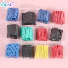 MOSHI 328 Pçs Isolamento De Poliolefina Tubo Termo Retrátil Manga Envoltório Fio Variedade Encolhível Cabo Mangas Conjun