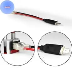 MOSHI 2 Pcs H1 Substituição Conversor Único Fiação Conector Cabo Adaptador De Conversão Suporte Para HID Farol Lâmpada A