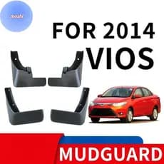 MOSHI 1 Conjunto De Proteção Contra Lama Para Pneu Automotivo , Vios 2014 A 2019 , À Prova D'água , Respingos-Lamas , Ca