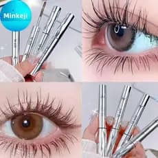 Milleji Metal Ferro Cílios Rímel À Prova Dwaterproof Água Fibra De Seda Bla Longo Curling Extensões De Não-Aglomerante O