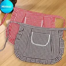 Milleji Avental Quadrado Che Meia Cintura Material De Algodão Resistente A Manchas Respirável Casa Cozinhar Roupas De Tr