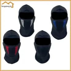 Fang Respirável Motocicleta Máscara Facial Completa Moto Ciclismo Motocross Capacete Capuz Equitação Ne BR