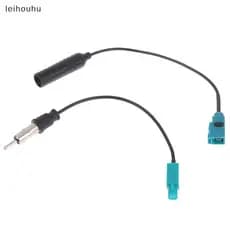 leiho Peças De Reposição Do Carro Para Bingfu Estéreo FM AM Rádio Antena Adaptador Cabos Fakra Z DIN