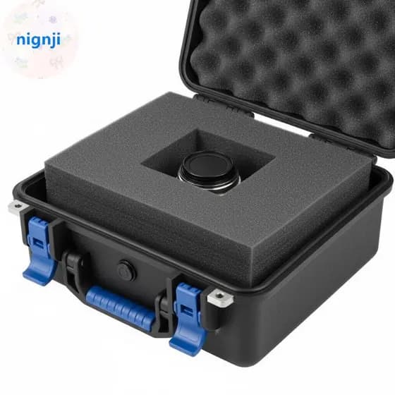 Nignji 1 Peça Folha Poli Blo Cortável Espuma Estofamento Inserção Casos Folhas De Para Paing Caixa De Ferramentas Armaze