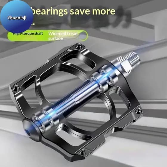 Chuaniaji Antiderrapante Mountain Bike Pedal Liga De Alumínio Selado Rolamentopedal Pedais De Equitação Universal Bicicl