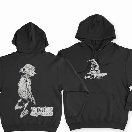 Moletom Blusa De Frio Harry Potter Dobby Grifinória