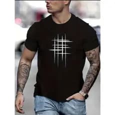 Camisa Casual Básica Estilo Moda De Algodão Masculina