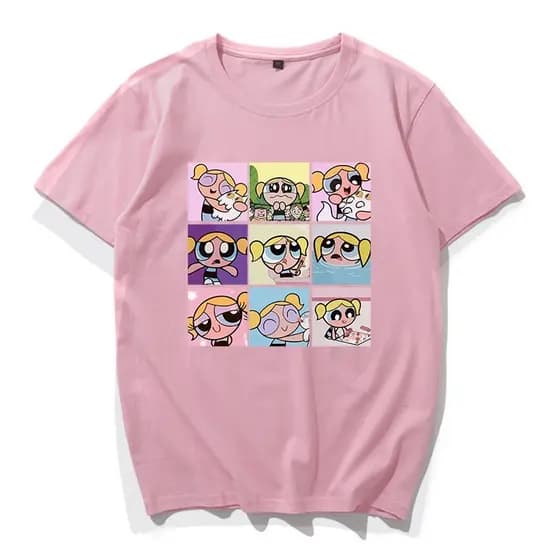 Camiseta Camisa Unissex Algodão As Meninas Super Poderosas Lindinha Algodão Básica
