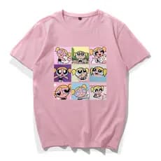Camiseta Camisa Unissex Algodão As Meninas Super Poderosas Lindinha Algodão Básica