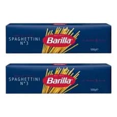 Macarrão Barilla Spaghettini N°3 Grano Duro 500g Kit C/2 Um