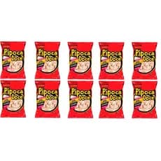 Kit 10 Pipoca Doce e Super Crocante Pipoca Kari Kari Deliciosamente Saborosa Pipoca Kari-Kari - Super Oferta