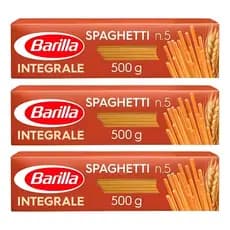 Kit C/3 Macarrão Italiano Integral Spaghetti Barilla 500g