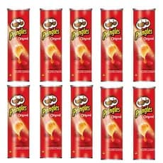 Kit 12 Unidades Batatas Pringles Original Crisps 114g - Super Oferta