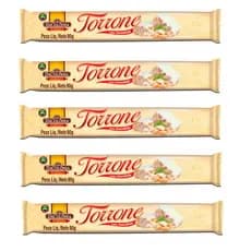 Kit 5 Torrone com amendoim DaColônia 90G Cada