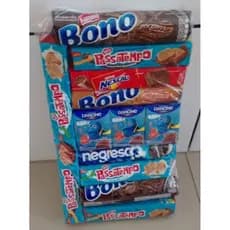 kit com 10 biscoitos sortidos e 3 achocolatados/kit bolacha/ kit biscoito/ biscoito recheado - Super Oferta