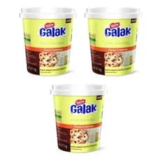 Kit C/3 Recheio Cremoso De Chocolate Branco Galak Nestlé 1k