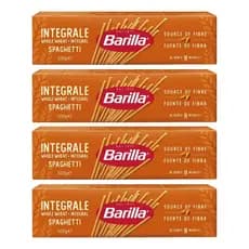 Macarrão Barilla Spaguetti Integrale Kit Com 4 X 500g