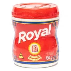 Kit 5 Fermento em Po Royal 100g - Super Oferta