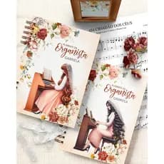 Planner Organista CCB A5 personalizavel  – Agenda para Hinos Cultos Compromissos e Escalas – 81 Páginas