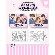 Livro de Colorir "Beleza Verdadeira" - Para Fãs do Dorama! 🌟