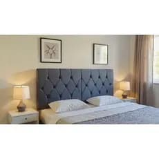 Cabeceira Estofada Para Cama De Casal Paris 0,90 x 55 cm Várias Cores
