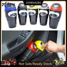 Ath_portátil Mini Lixeira De Carro Organizador De Caixa De Armazenamento De Plástico