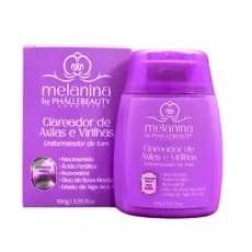 Clareador Axilas e Virilhas Phállebeauty 100g | Uniformiza Tom da Pele com Niacinamida e Rosa Mosqueta