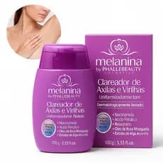 Clareador de Axilas e Virilhas Melanina PhálleBeauty – Uniformize Sua Pele e Ilumine