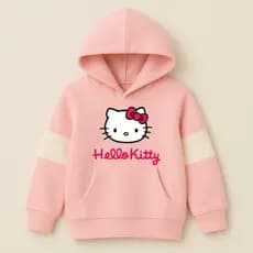 Moletom Infantil Menina Hello Kitty Casaco Flanelado Inverno Quentinho