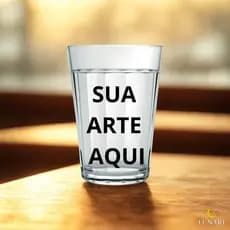 Copo de Vidro Personalizado190ml Frases Engraçadas Americano Criativo Presente Amigo Oculto