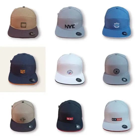 Boné Bne Aba Reta   Strapback Vários Modelos