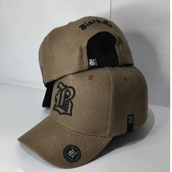 Boné Black.Co Castanho Escuro Snapback Aba Curva