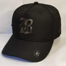 Boné Black Company Preto B Camuflagem Snapback Aba Curva