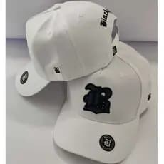 Boné Black.Co Branco Blue White Snapback Aba Curva