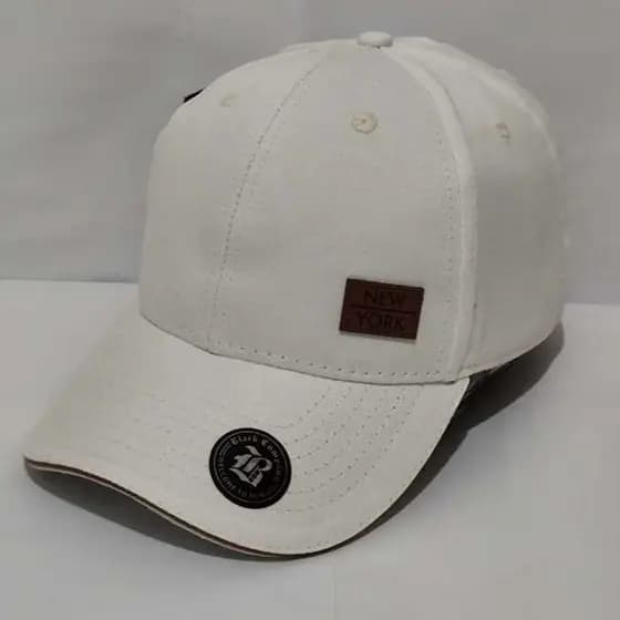 Boné Black.Co New York Off White Gold Arriata Aba Curva