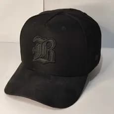 Boné Black.Co Preto Basic  Robust Snapback Aba Curva