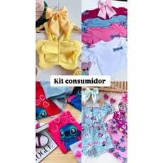 kit PROMOCIONAL DIA DO CONSUMIDOR menina conjunto infantil diversos tamanhos