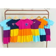 kit 3 vestido infantil menina 3 marias tamanho 2/4/6