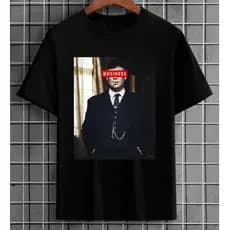 Camiseta Tomas Shelby Peaky Blinders Camisa 100% Algodão Blusa Unissex Masculino Feminino Série