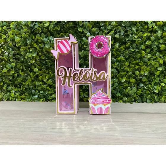 Letra/Número 3D personalizada