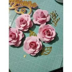 kit 8 Flores para decoração em Bolo