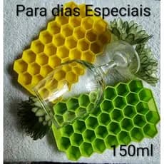 1 a 3 Formas de Silicone para Gelo, Chocolate, Sucos, Refrigerante 37 cubos (150ML)