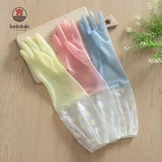 Luvas De Lavagem De Louça LUOLULULU Silicone Durable Thick Household Scrubber