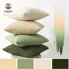 Capas De Almofada LUOLULULU , Fronha De Veludo Cotelê Com Capa , Decoração De Sofá Travesseiro De Pelúcia Zíper