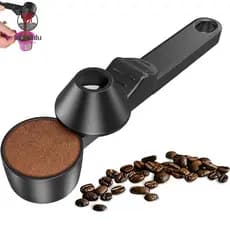 Colher De Café LUOLULULU , Deslizante De Proteína Em Pó Reutilizável , Funil De Sem Derramamento Para Leite E Suplemento