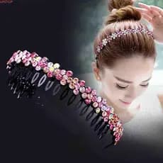 UPSTOP Dente Pente Tiara Moda Acessórios De Cabelo Para Mulheres Menina Headwear Faixa Argola