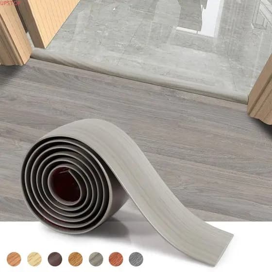 Tira De Transição De Piso UPSTOP , Tampa De Limite Autoadesiva De Carpete Para Azulejo , Acabamento De Borda De PVC De G